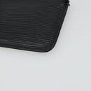 LOUIS VUITTON Epi Pochette Cles Coin Purse Black M63802 LV Auth YKZ1632-7