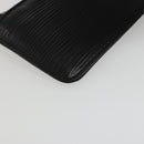 LOUIS VUITTON Epi Pochette Cles Coin Purse Black M63802 LV Auth YKZ1632-14