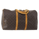 LOUIS VUITTON Monogram Keepall 50 Boston Bag M41426 LV Auth YKZ170-1