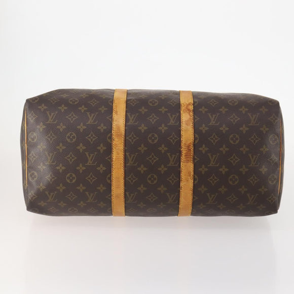 LOUIS VUITTON Monogram Keepall 50 Boston Bag M41426 LV Auth YKZ170