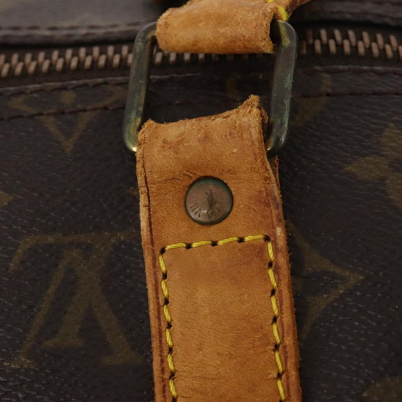 LOUIS VUITTON Monogram Keepall 50 Boston Bag M41426 LV Auth YKZ170