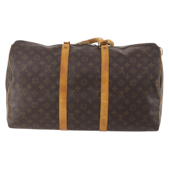 LOUIS VUITTON Monogram Keepall 50 Boston Bag M41426 LV Auth YKZ170