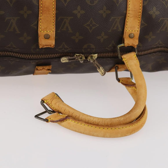 LOUIS VUITTON Monogram Keepall 50 Boston Bag M41426 LV Auth YKZ170