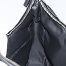 GUCCI GG Canvas Shoulder Bag Black Silver 001 3766 Auth YKZ177A-18