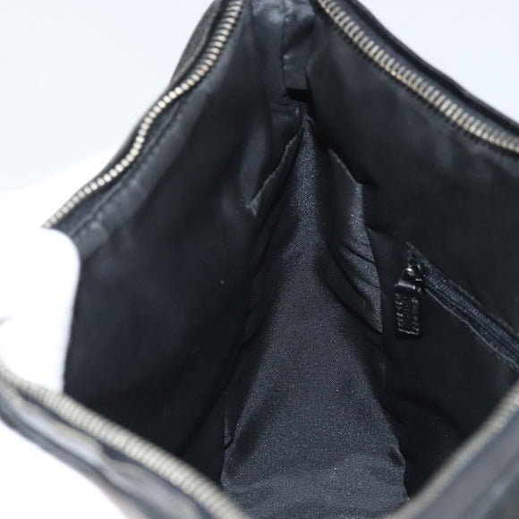 GUCCI GG Canvas Shoulder Bag Black Silver 001 3766 Auth YKZ177A