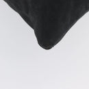 SAINT LAURENT Kahala Tote Bag Canvas Black Silver 121631 Auth YKZ178-9
