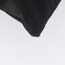 SAINT LAURENT Kahala Tote Bag Canvas Black Silver 121631 Auth YKZ178-16