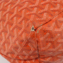 GOYARD Herringbone Saint Louis PM Tote Bag PVC Orange Auth YKZ190-14