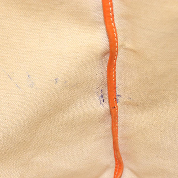 GOYARD Herringbone Saint Louis PM Tote Bag PVC Orange Auth YKZ190