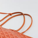 GOYARD Herringbone Saint Louis PM Tote Bag PVC Orange Auth YKZ190-7
