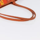 GOYARD Herringbone Saint Louis PM Tote Bag PVC Orange Auth YKZ190-7