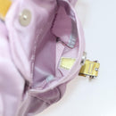 PRADA Backpack Nylon Pink Silver Auth YKZ194-31