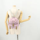 PRADA Backpack Nylon Pink Silver Auth YKZ194-32