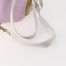 PRADA Backpack Nylon Pink Silver Auth YKZ194-7