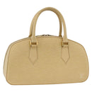 LOUIS VUITTON Epi jasmine Hand Bag Vanilla M5208A LV Auth YKZ199A-1