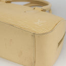 LOUIS VUITTON Epi jasmine Hand Bag Vanilla M5208A LV Auth YKZ199A-9