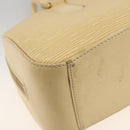 LOUIS VUITTON Epi jasmine Hand Bag Vanilla M5208A LV Auth YKZ199A-16