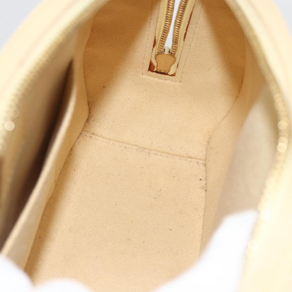LOUIS VUITTON Epi jasmine Hand Bag Vanilla M5208A LV Auth YKZ199A