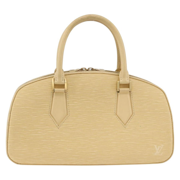 LOUIS VUITTON Epi jasmine Hand Bag Vanilla M5208A LV Auth YKZ199A
