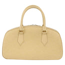 LOUIS VUITTON Epi jasmine Hand Bag Vanilla M5208A LV Auth YKZ199A-2