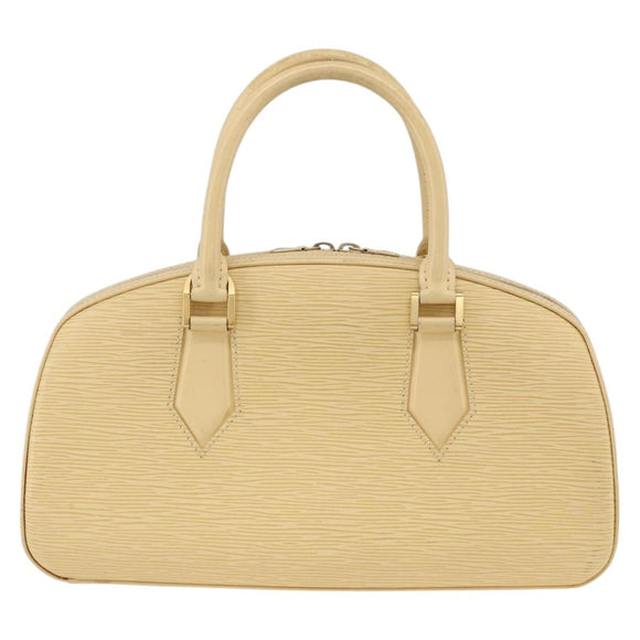 LOUIS VUITTON Epi jasmine Hand Bag Vanilla M5208A LV Auth YKZ199A