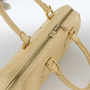 LOUIS VUITTON Epi jasmine Hand Bag Vanilla M5208A LV Auth YKZ199A-6