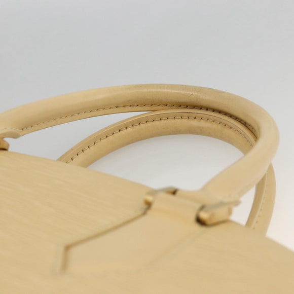 LOUIS VUITTON Epi jasmine Hand Bag Vanilla M5208A LV Auth YKZ199A