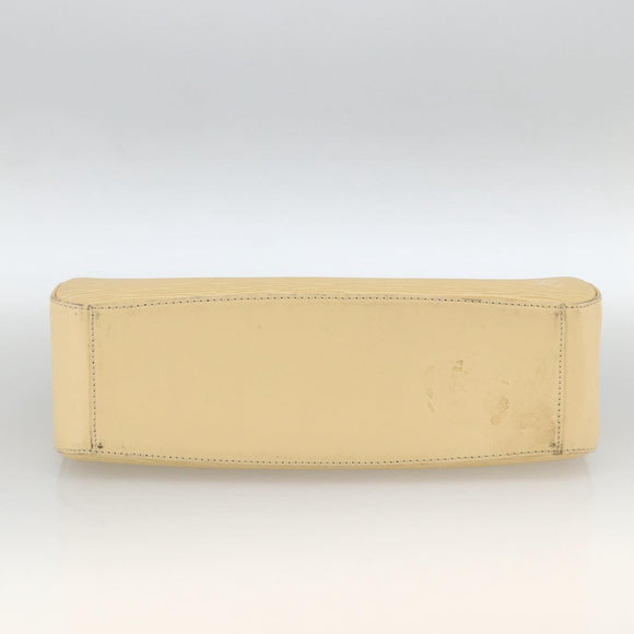 LOUIS VUITTON Epi jasmine Hand Bag Vanilla M5208A LV Auth YKZ199A