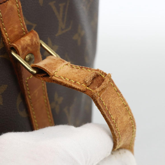 LOUIS VUITTON Monogram Sac Shopping Tote Bag M51108 LV Auth YKZ205