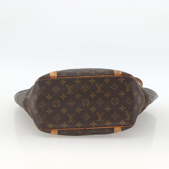 LOUIS VUITTON Monogram Sac Shopping Tote Bag M51108 LV Auth YKZ205