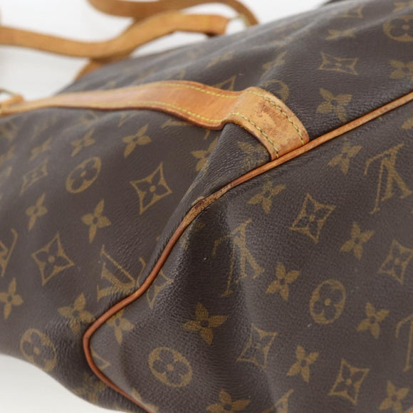 LOUIS VUITTON Monogram Sac Shopping Tote Bag M51108 LV Auth YKZ205