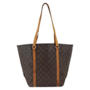 LOUIS VUITTON Monogram Sac Shopping Tote Bag M51108 LV Auth YKZ205-13