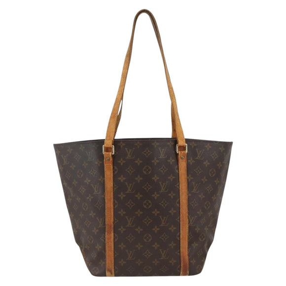 LOUIS VUITTON Monogram Sac Shopping Tote Bag M51108 LV Auth YKZ205