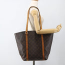 LOUIS VUITTON Monogram Sac Shopping Tote Bag M51108 LV Auth YKZ205-26