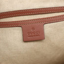 GUCCI GG Supreme Shoulder Bag PVC Beige Gold 201446 Auth YKZ206-19