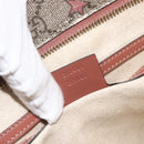 GUCCI GG Supreme Shoulder Bag PVC Beige Gold 201446 Auth YKZ206-12