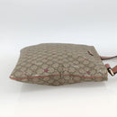 GUCCI GG Supreme Shoulder Bag PVC Beige Gold 201446 Auth YKZ206-4