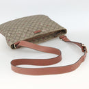 GUCCI GG Supreme Shoulder Bag PVC Beige Gold 201446 Auth YKZ206-7