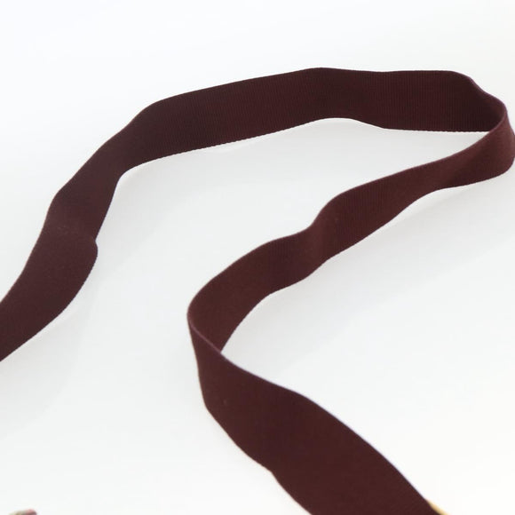 Vivienne Westwood Shoulder Bag PVC Canvas Beige Red gold Auth YKZ211A