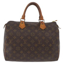 LOUIS VUITTON Monogram Speedy 30 Hand Bag M41526 LV Auth YKZ218-13
