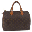 LOUIS VUITTON Monogram Speedy 30 Hand Bag M41526 LV Auth YKZ218-2