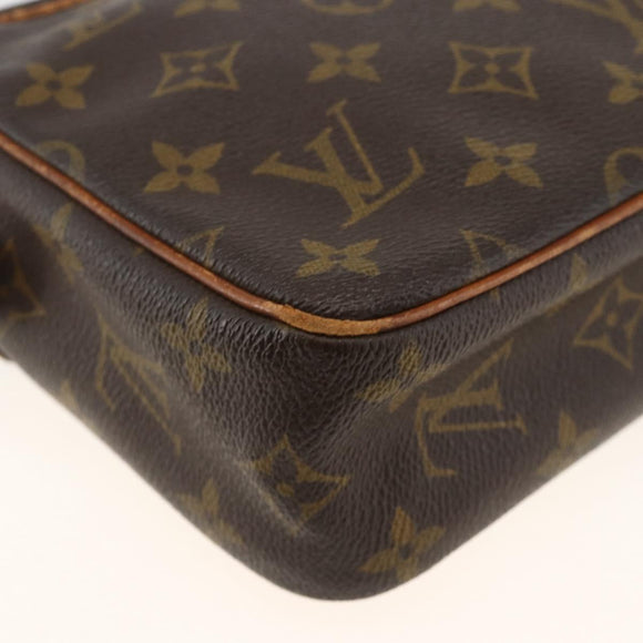 LOUIS VUITTON Monogram Compiegne 23 Clutch Bag M51847 LV Auth YKZ220