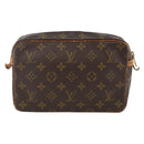 LOUIS VUITTON Monogram Compiegne 23 Clutch Bag M51847 LV Auth YKZ220-2