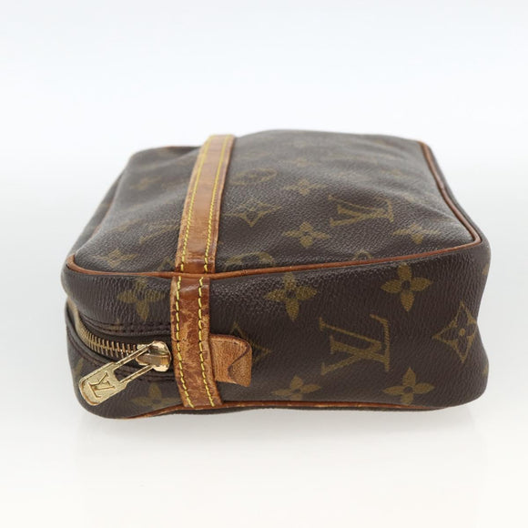 LOUIS VUITTON Monogram Compiegne 23 Clutch Bag M51847 LV Auth YKZ220
