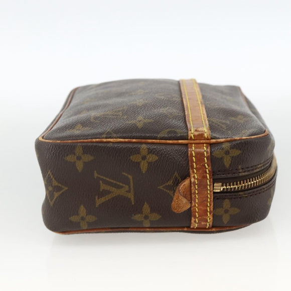 LOUIS VUITTON Monogram Compiegne 23 Clutch Bag M51847 LV Auth YKZ220