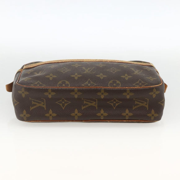 LOUIS VUITTON Monogram Compiegne 23 Clutch Bag M51847 LV Auth YKZ220