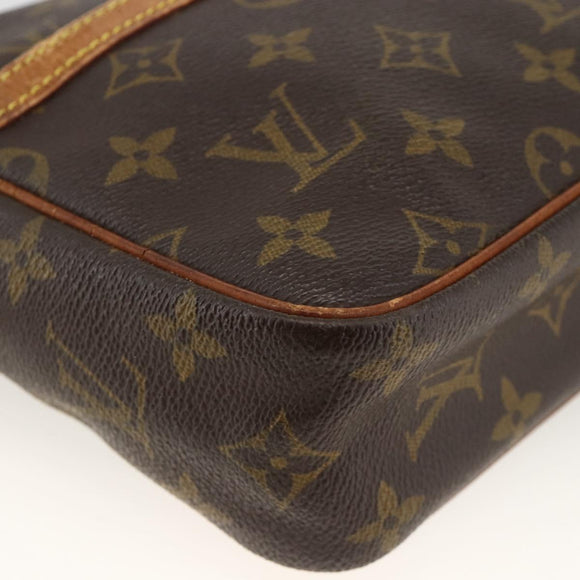 LOUIS VUITTON Monogram Compiegne 23 Clutch Bag M51847 LV Auth YKZ220