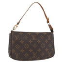 LOUIS VUITTON Monogram Pochette Accessoires Pouch M51980 LV Auth YKZ221-1