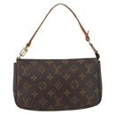 LOUIS VUITTON Monogram Pochette Accessoires Pouch M51980 LV Auth YKZ221-13