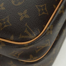 LOUIS VUITTON Monogram Reporter PM Shoulder Bag M45254 LV Auth YKZ223V-9